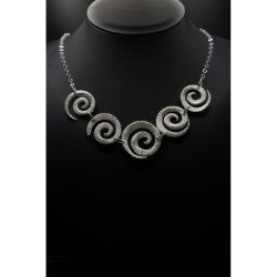 Spiral necklace