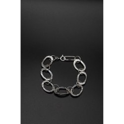 Hand textured bracelet