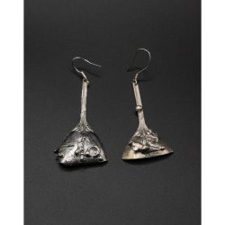 Molten Earrings Half Round