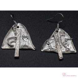 Molten Earrings - triangle